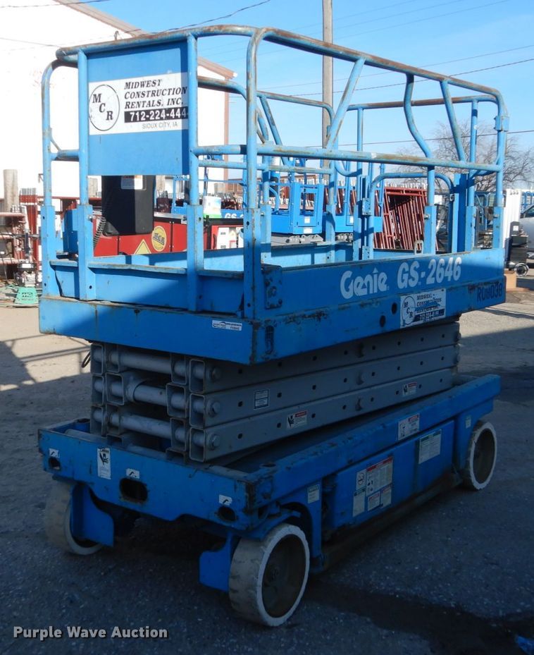 image for item FX9045 Genie GS-2646  scissor lift