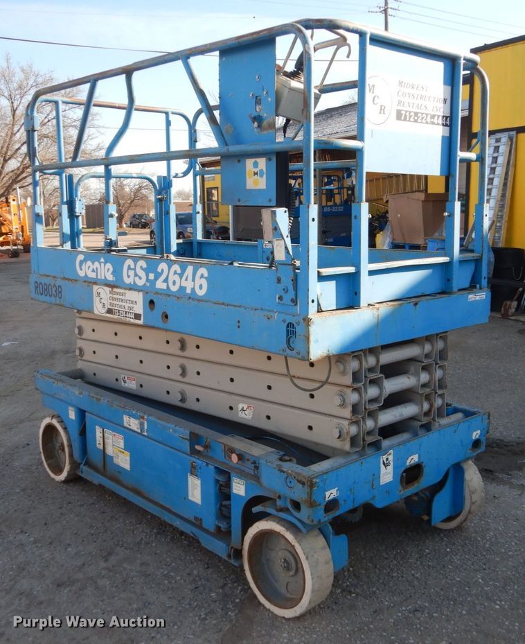 image for item FX9045 Genie GS-2646  scissor lift