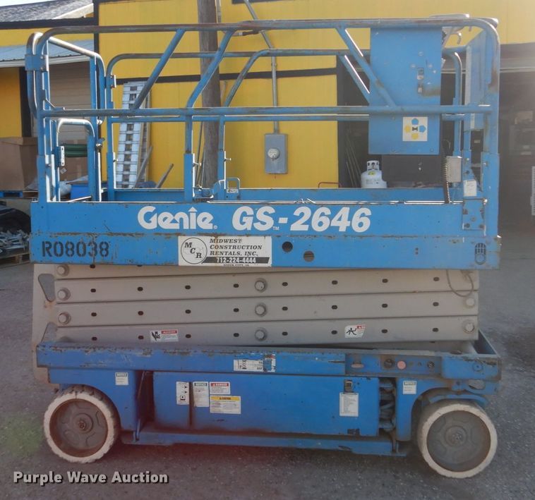 image for item FX9045 Genie GS-2646  scissor lift