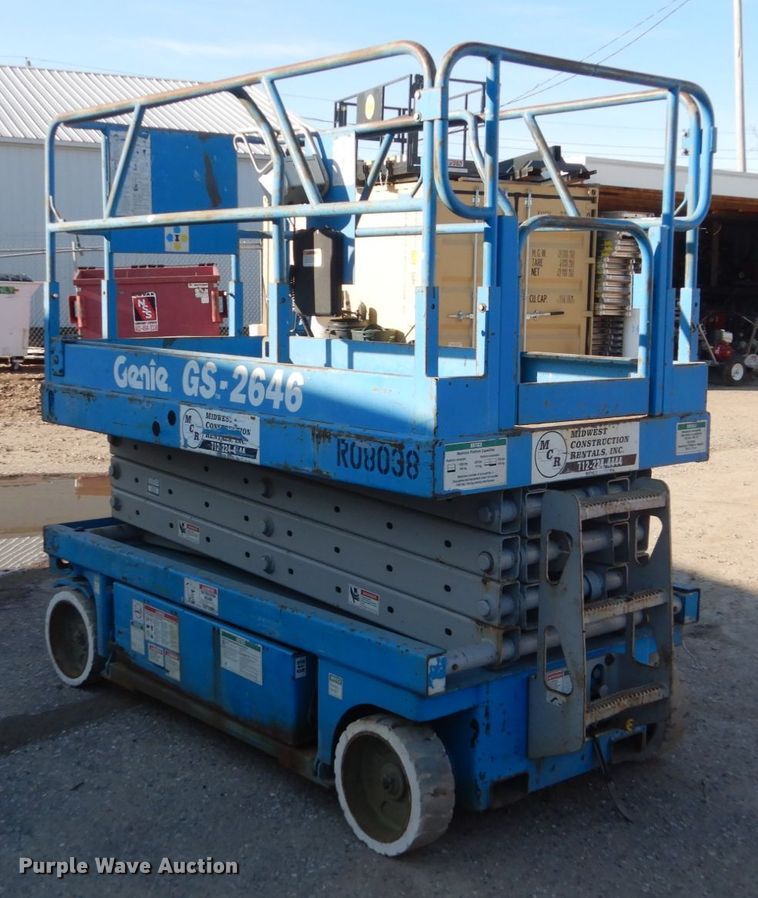image for item FX9045 Genie GS-2646  scissor lift