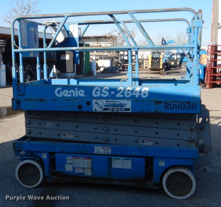 image for item FX9045 Genie GS-2646  scissor lift