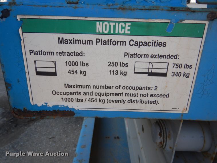 image for item FX9045 Genie GS-2646  scissor lift