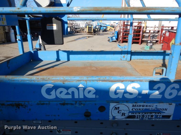 image for item FX9045 Genie GS-2646  scissor lift