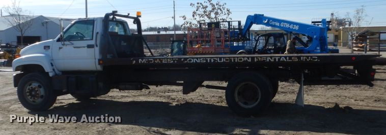 image for item FX9048 1999 GMC C7500 rollback truck