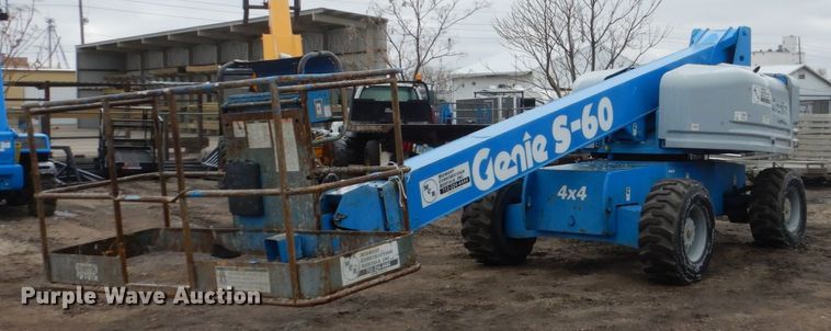 image for item FX9064 1999 Genie S60  boom lift