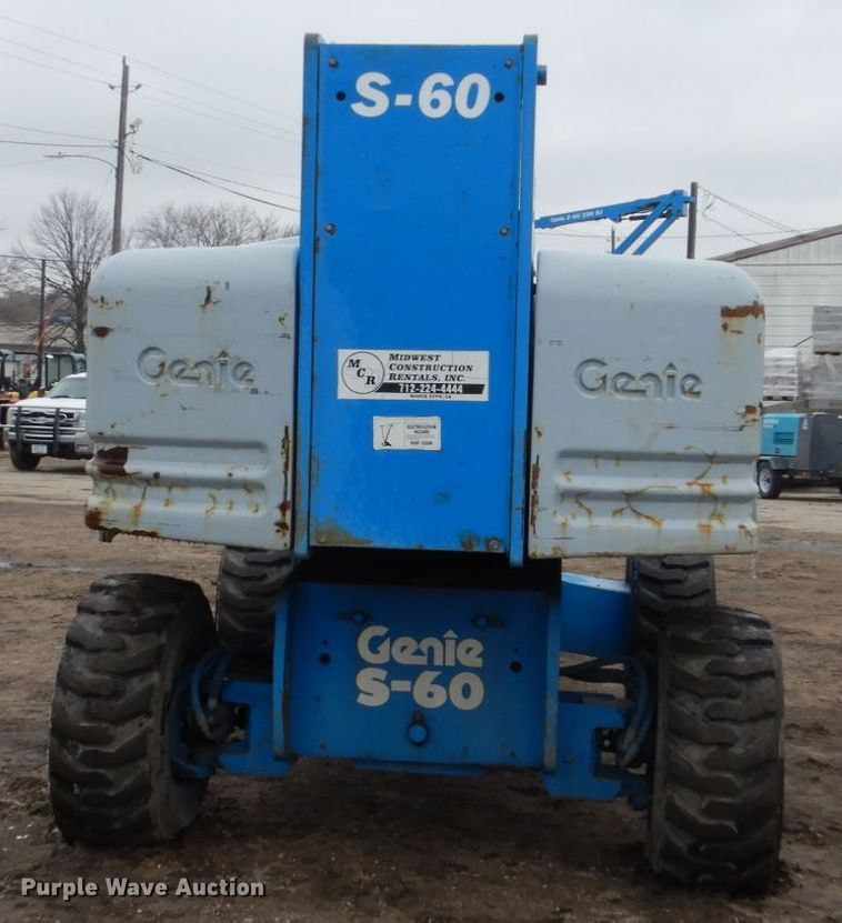 image for item FX9064 1999 Genie S60  boom lift