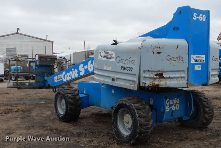 image for item FX9064 1999 Genie S60  boom lift