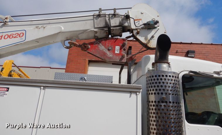 image for item FX9073 2003 Kenworth T300 service truck with crane