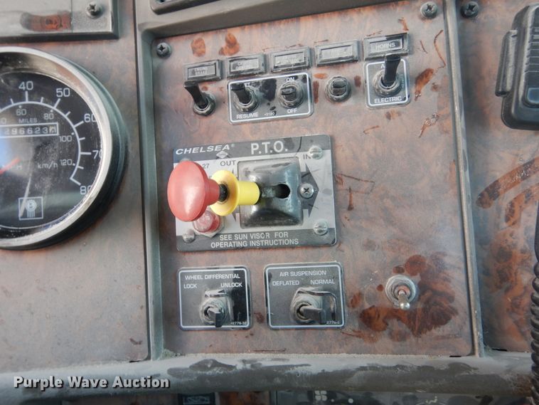 image for item FX9073 2003 Kenworth T300 service truck with crane