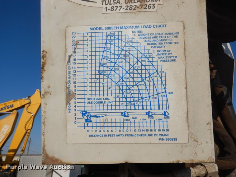 image for item FX9076 2013 Ford F650 Super Duty service truck with crane