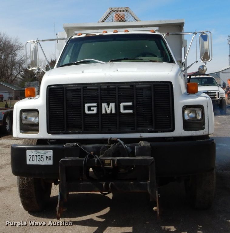 image for item GB9829 1991 GMC TopKick dump truck