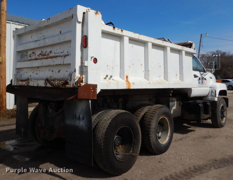 image for item GB9829 1991 GMC TopKick dump truck