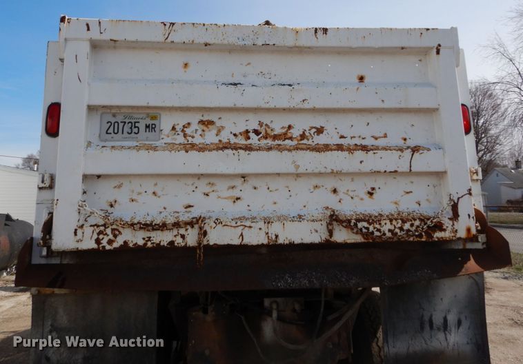 image for item GB9829 1991 GMC TopKick dump truck