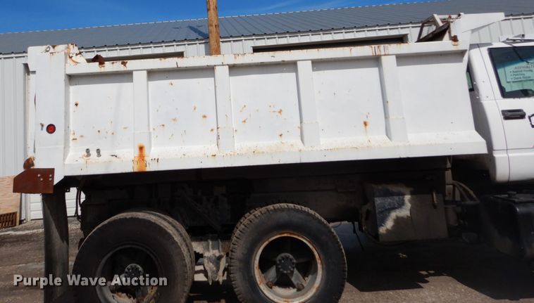 image for item GB9829 1991 GMC TopKick dump truck