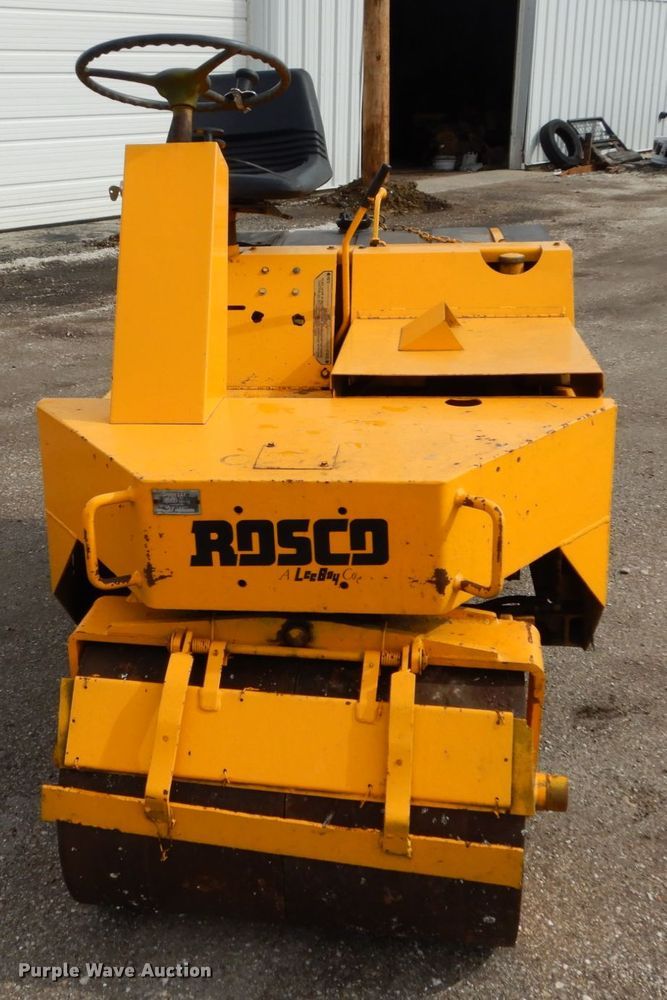 image for item GB9834 Rosco Vibrastatic III double drum roller