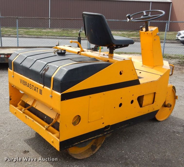 image for item GB9834 Rosco Vibrastatic III double drum roller