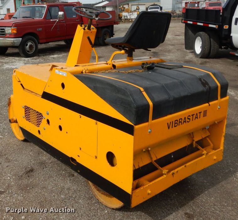 image for item GB9834 Rosco Vibrastatic III double drum roller