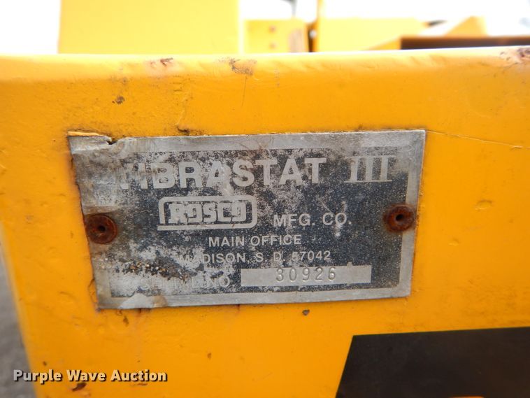 image for item GB9834 Rosco Vibrastatic III double drum roller