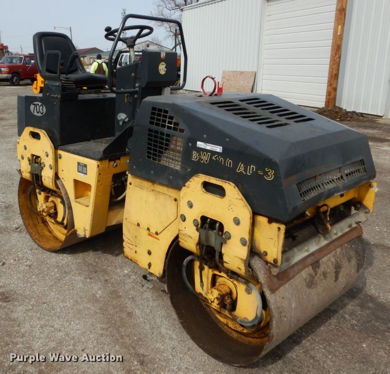 image for item GB9835 2004 Bomag BW100AD-3 double drum roller