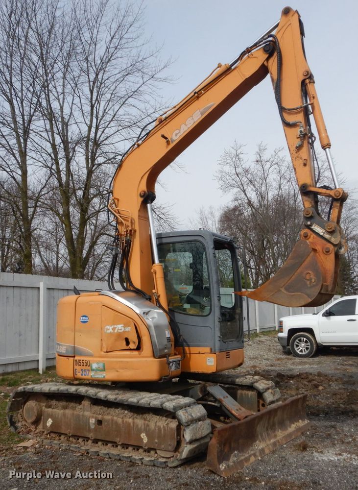 image for item GB9879 2007 Case CX75 SR mini excavator