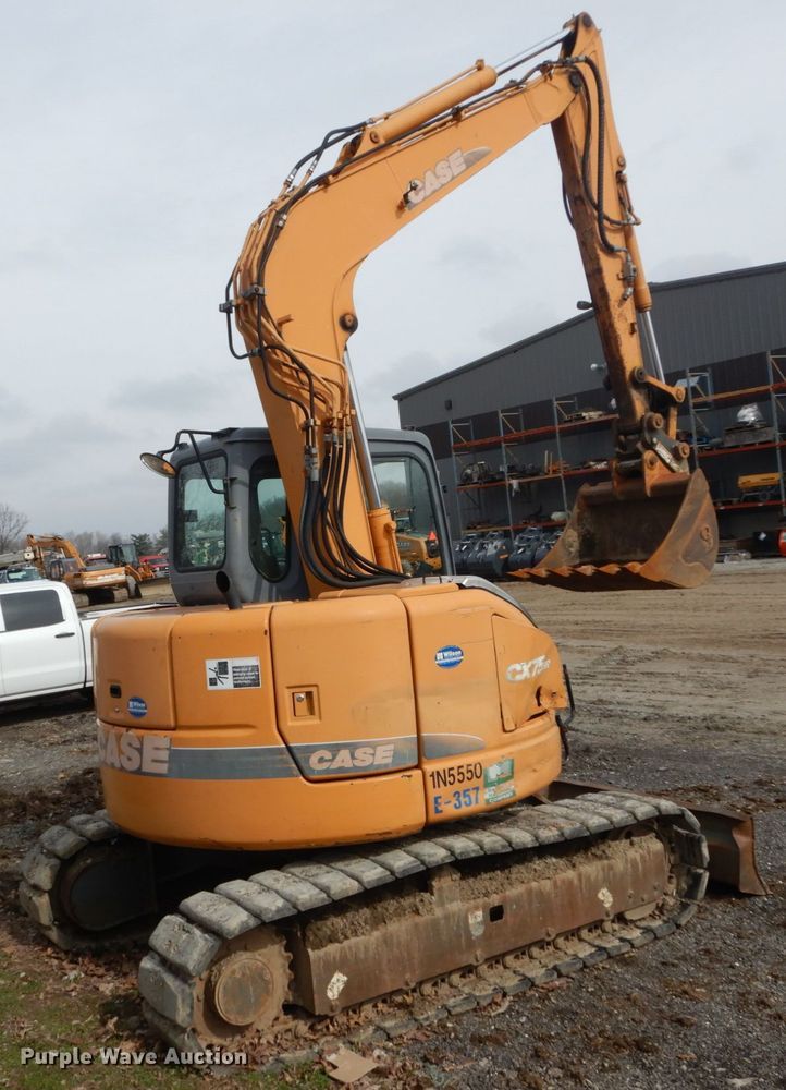 image for item GB9879 2007 Case CX75 SR mini excavator