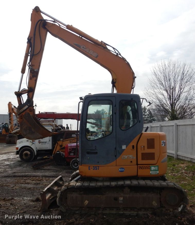 image for item GB9879 2007 Case CX75 SR mini excavator