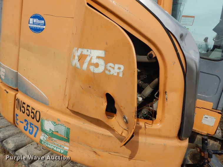 image for item GB9879 2007 Case CX75 SR mini excavator