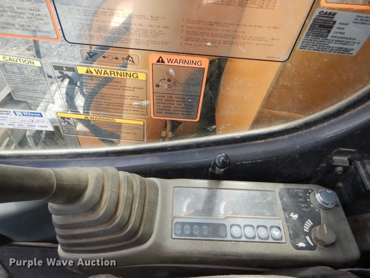 image for item GB9879 2007 Case CX75 SR mini excavator