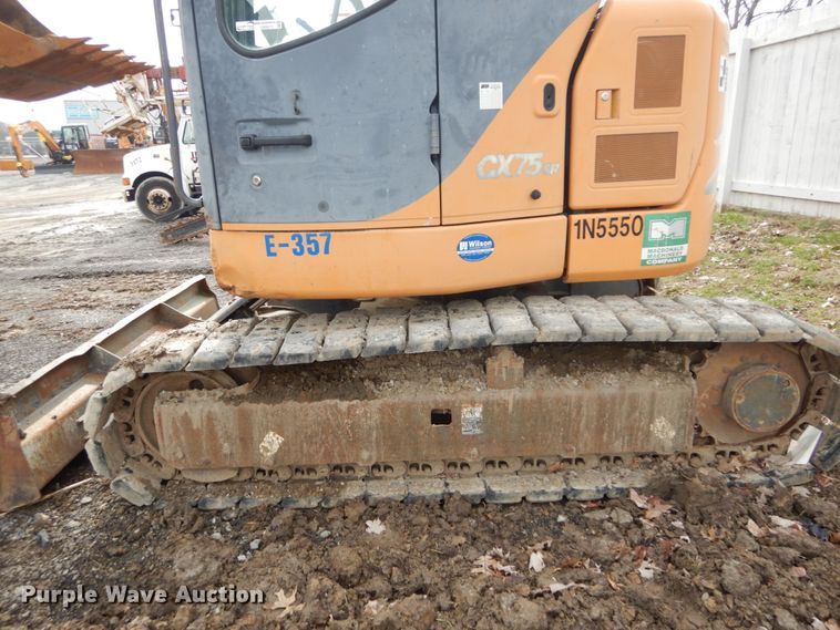 image for item GB9879 2007 Case CX75 SR mini excavator