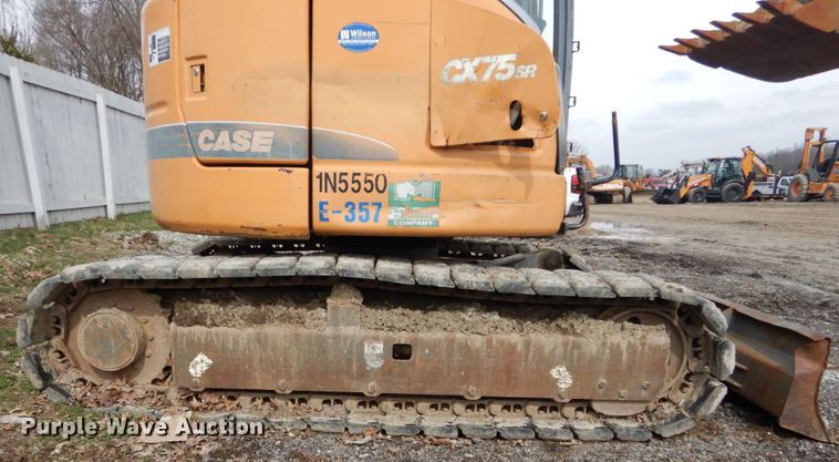 image for item GB9879 2007 Case CX75 SR mini excavator