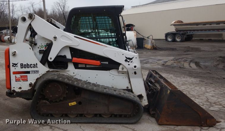 image for item GB9883 2015 Bobcat T650  tracked skid steer loader