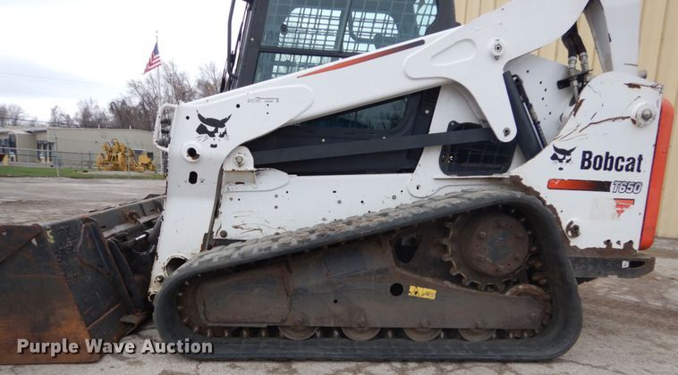 image for item GB9883 2015 Bobcat T650  tracked skid steer loader