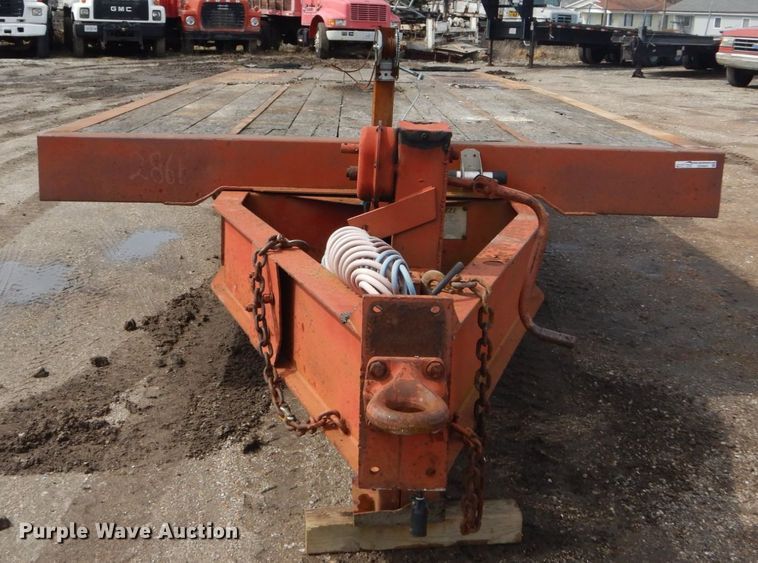 image for item GB9884 Trail-Eze tilt deck equipment trailer