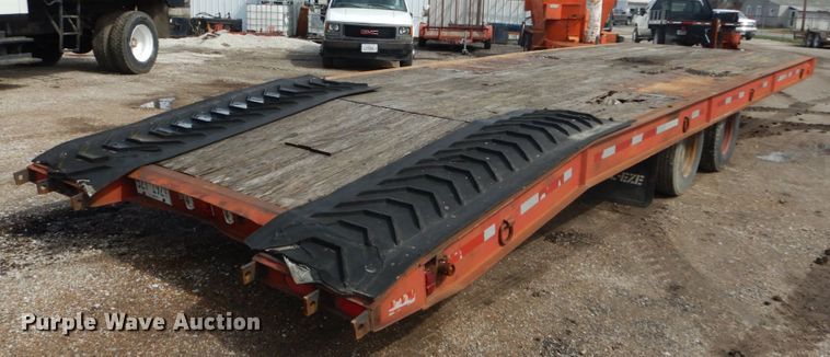 image for item GB9884 Trail-Eze tilt deck equipment trailer