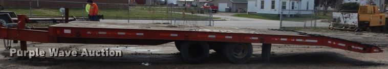 image for item GB9884 Trail-Eze tilt deck equipment trailer