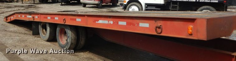 image for item GB9884 Trail-Eze tilt deck equipment trailer