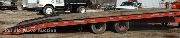 image for item GB9884 Trail-Eze tilt deck equipment trailer