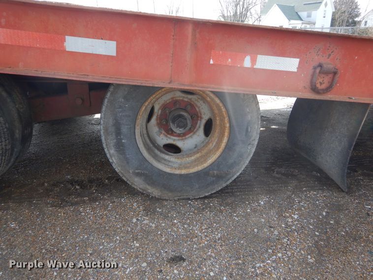 image for item GB9884 Trail-Eze tilt deck equipment trailer