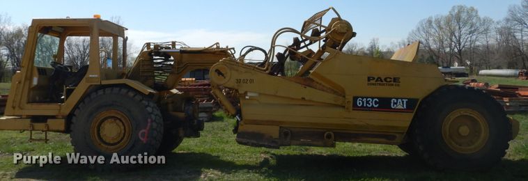 image for item GB9932 1997 Caterpillar 613C elevating scraper