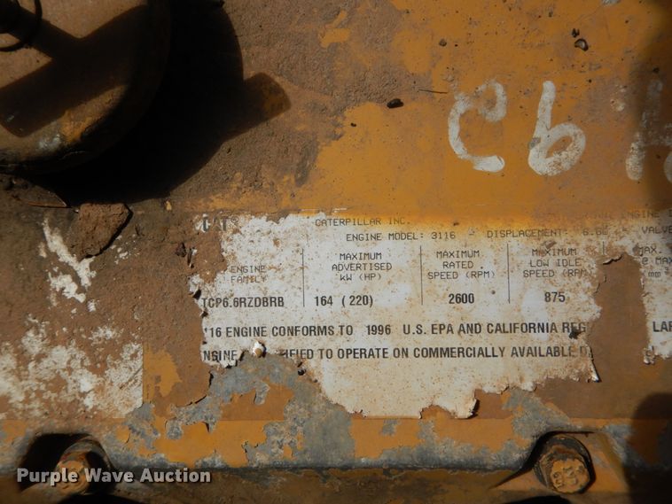 image for item GB9932 1997 Caterpillar 613C elevating scraper