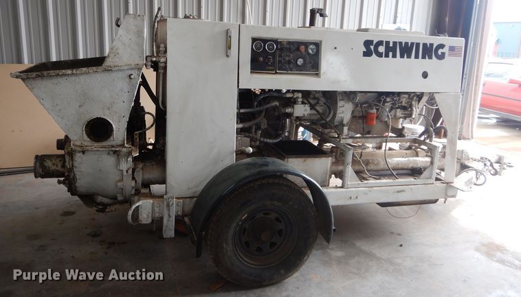 image for item GK9135 1994 Schwing BPA500 concrete pump