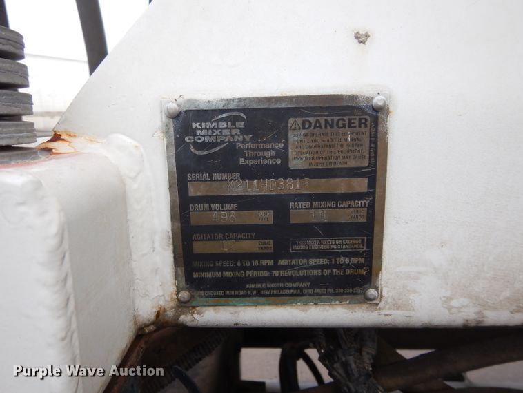 image for item GK9138 2007 Kenworth W900 ready mix truck