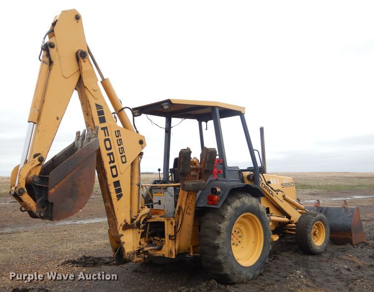 image for item GP9024 Ford 555D  backhoe