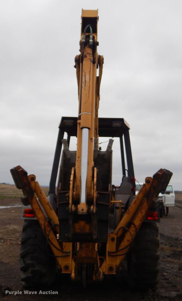 image for item GP9024 Ford 555D  backhoe