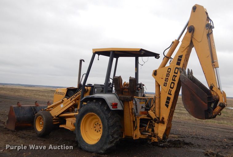 image for item GP9024 Ford 555D  backhoe