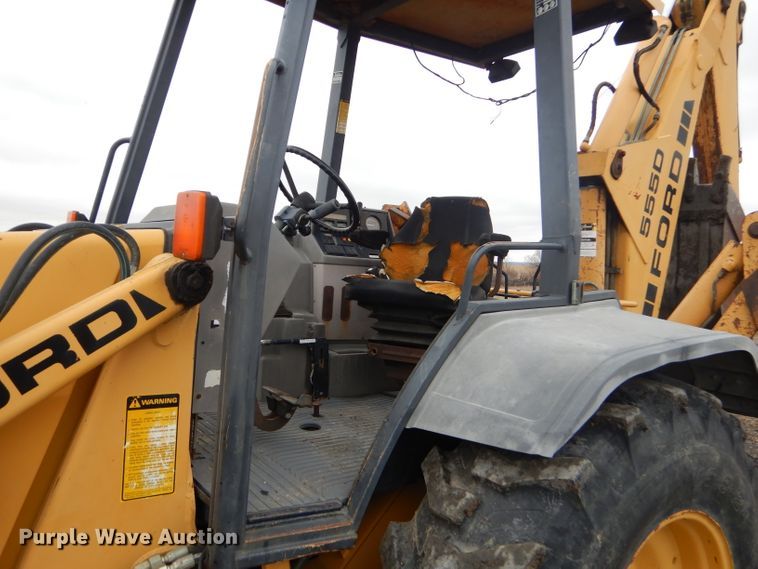 image for item GP9024 Ford 555D  backhoe