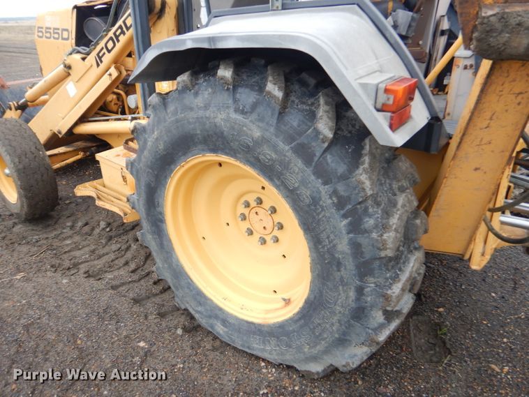 image for item GP9024 Ford 555D  backhoe