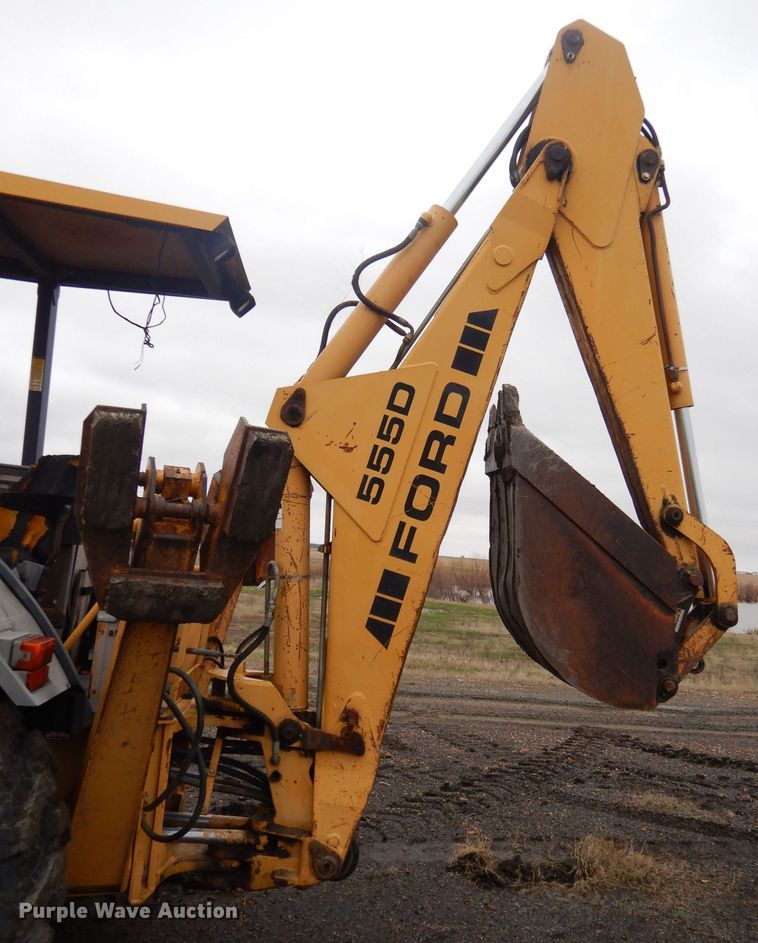 image for item GP9024 Ford 555D  backhoe