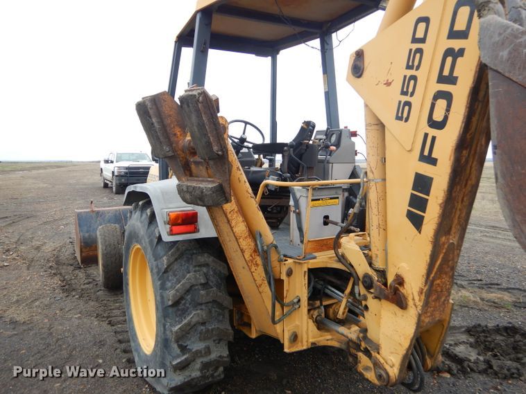image for item GP9024 Ford 555D  backhoe