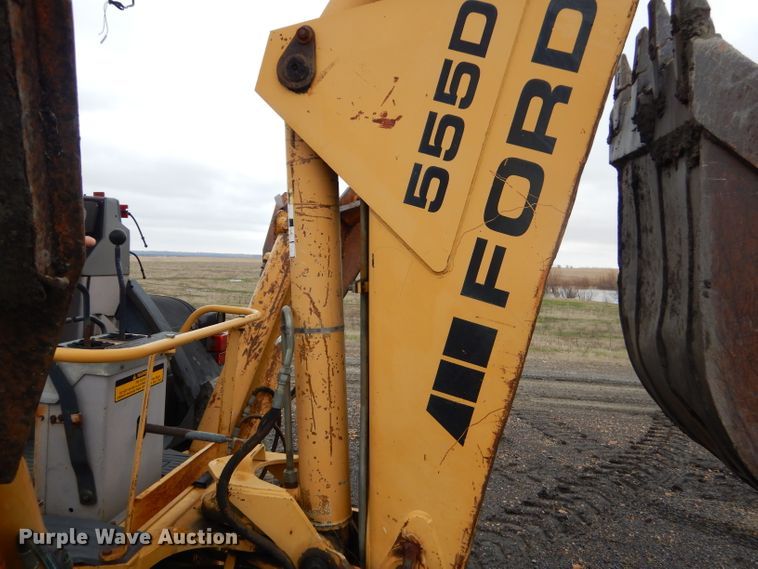 image for item GP9024 Ford 555D  backhoe